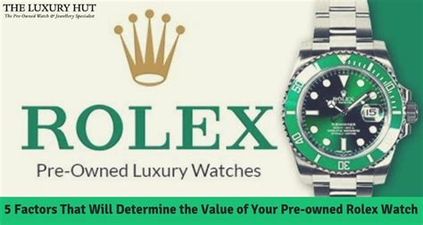 how to determine the value of a rolex watch